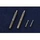 Mini World 4840a 1/48 M134 Minigun (early with flash suppressor) barrels (2 p.)