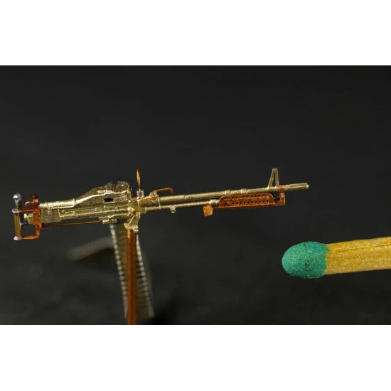 Mini World 4865b - 1/48 M60D machine gun (USA) new, scale model kit