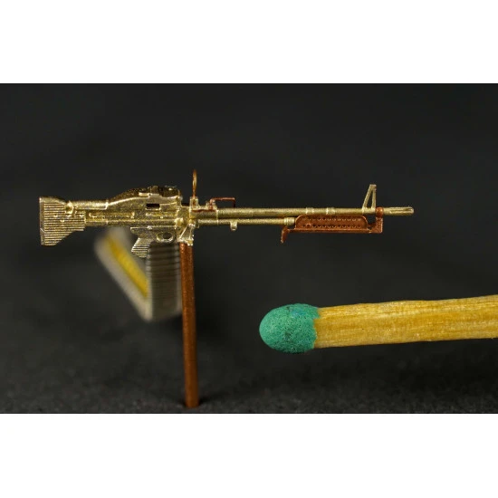 Mini World 4865c - 1/48 M60 machine gun (mount variant) (USA) new, scale model kit