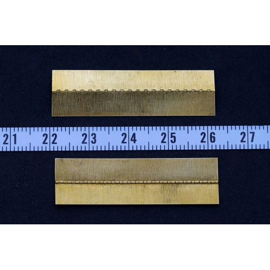 Mini World MW0022 - 1/32, 1/48, 1/72 Continuous piano hinges ( 2 pieces ) new