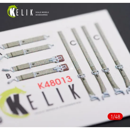 Us Stock Kelik K48013 - 1/48 Scale F-82 Twin Mustang Interior 3d Decals For Modelsvit Kit