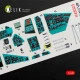 Kelik K48023 - 1/48 MI-24V interior 3D decals for scale model kit