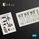 Kelik K72006 - 1/72 F-4J Phantom II interior 3D decals for FineMolds kit Kelik K72006 - 1/72 F-4J Phantom II interior 3D decals for FineMolds kit