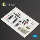 Kelik K72006 - 1/72 F-4J Phantom II interior 3D decals for FineMolds kit Kelik K72006 - 1/72 F-4J Phantom II interior 3D decals for FineMolds kit