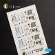 Kelik K72006 - 1/72 F-4J Phantom II interior 3D decals for FineMolds kit Kelik K72006 - 1/72 F-4J Phantom II interior 3D decals for FineMolds kit