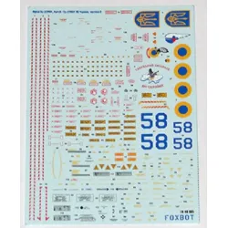 Us Stock Foxbot 48-085t 1/48 Sukhoi Su-27p Part 2 Ukranian Air Forces, Digital Camouflage