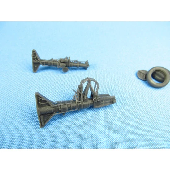 Metallic Details MDR48138 - 1/48 SR-71 Blackbird. Landing gears (for Revell kit)