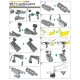 Metallic Details MDR48138 - 1/48 SR-71 Blackbird. Landing gears (for Revell kit)
