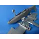 Metallic Details MDR48141 - 1/48 IA 58 Pucara. Landing gears (for Kinetic model kit)