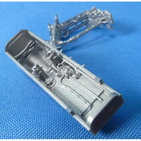 Us Stock Metallic Details Mdr48141 - 1/48 Ia 58 Pucara. Landing Gears For Kinetic Model Kit