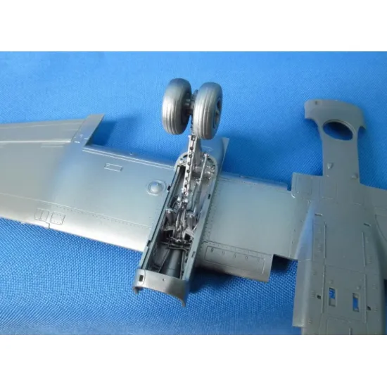 Us Stock Metallic Details Mdr48141 - 1/48 Ia 58 Pucara. Landing Gears For Kinetic Model Kit