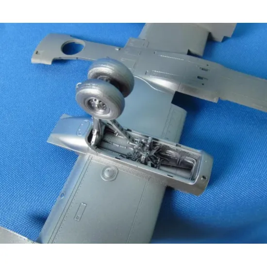 Us Stock Metallic Details Mdr48141 - 1/48 Ia 58 Pucara. Landing Gears For Kinetic Model Kit