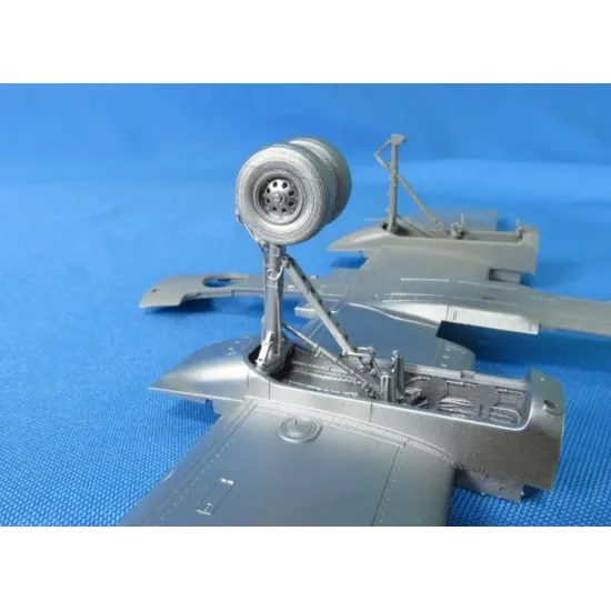 Us Stock Metallic Details Mdr48141 - 1/48 Ia 58 Pucara. Landing Gears For Kinetic Model Kit