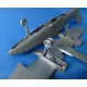 Us Stock Metallic Details Mdr48141 - 1/48 Ia 58 Pucara. Landing Gears For Kinetic Model Kit