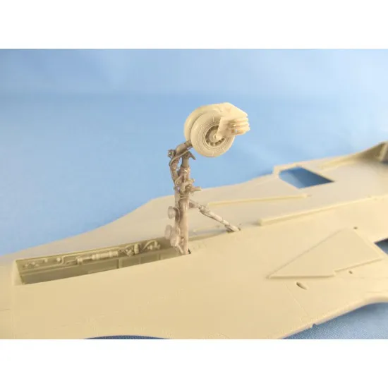 Metallic Details MDR48144 - 1/48 Su-30SM. Landing gears (for Kitty Hawk kit) Metallic Details MDR48144 - 1/48 Su-30SM. Landing gears (for Kitty Hawk kit)