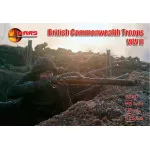 Mars Figures 72127 -1/72 British Commonwealth Troops WWII, scale plastic model kit