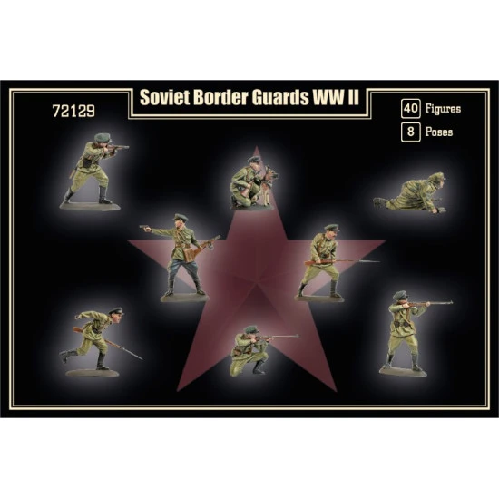 Mars Figures 72129 - 1/72 Soviet Border Guards WWII, scale plastic model kit