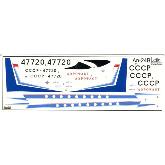 An-24B/RV 1/144 Amodel 1464-01