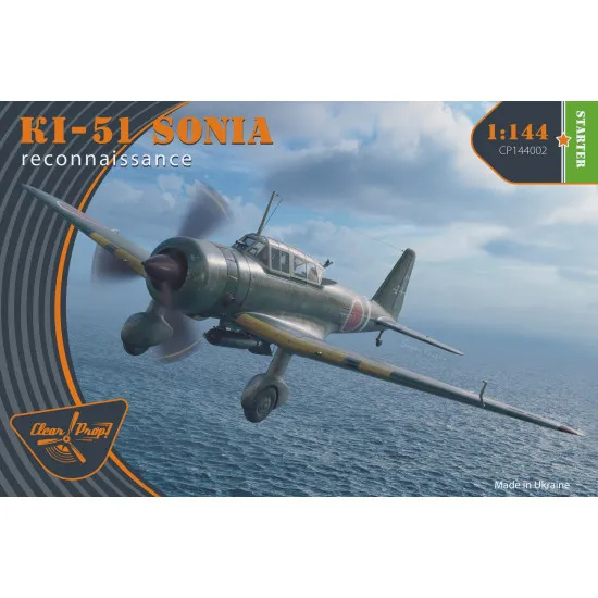 Clear Prop CP144002 - 1/144 Ki-51 Sonia (2 in box) Reconnaissance scale model