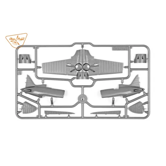 Clear Prop CP72025 - 1/72 I-16 type 5 (1938-1941), scale model kit