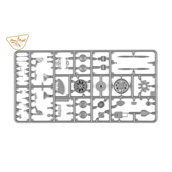 Clear Prop CP72025 - 1/72 I-16 type 5 (1938-1941), scale model kit