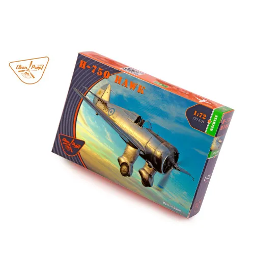 Clear Prop CP72021 - 1/72 H-75O Hawk, STARTER KIT, scale model kit