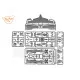 Clear Prop CP72021 - 1/72 H-75O Hawk, STARTER KIT, scale model kit