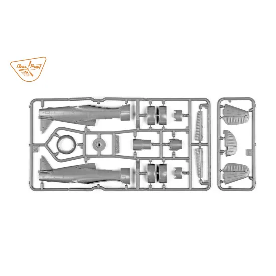 Clear Prop CP72021 - 1/72 H-75O Hawk, STARTER KIT, scale model kit