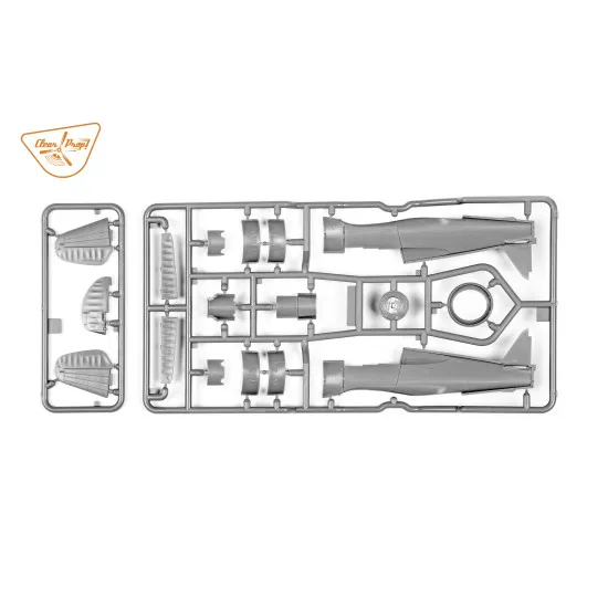 Clear Prop CP72021 - 1/72 H-75O Hawk, STARTER KIT, scale model kit