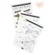 Clear Prop CP72022 - 1/72 H-75N Hawk, STARTER KIT, scale model kit