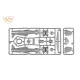 Clear Prop CP72022 - 1/72 H-75N Hawk, STARTER KIT, scale model kit