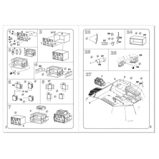 Vmodels 35075 - 1/35 Marder I On Fcm Base 35075, Photo-etched Board