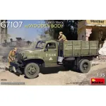 Us Stock Miniart 35386 - 1/35 G7107 1.5t 4x4 Cargo Truck W/Wooden Body, 386x240x60