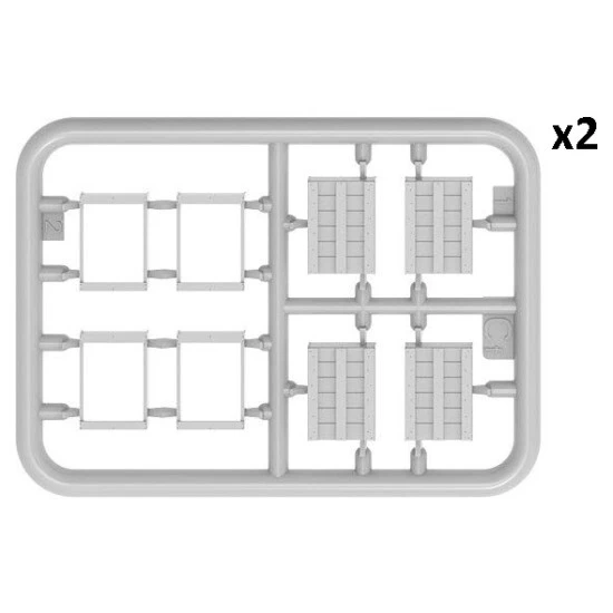 Miniart 35649 - 1/35 MEAT PRODUCTS scale model kit. Box size 260x162x35