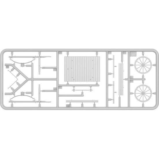 Miniart 35649 - 1/35 MEAT PRODUCTS scale model kit. Box size 260x162x35
