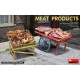 Miniart 35649 - 1/35 MEAT PRODUCTS scale model kit. Box size 260x162x35