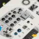 Kelik K32004 - 1/32 Yak-9T interior 3D decals for ICM kit (1/32) model kit
