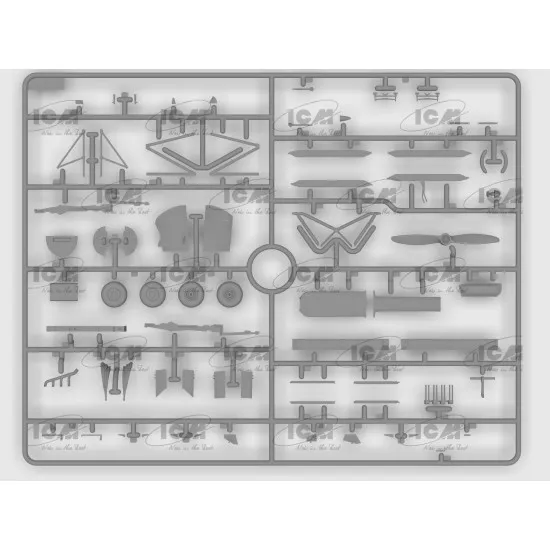 ICM 32038 - 1/32 DH. 82A Tiger Moth with bombs British WW2 training aircraft scale model kit