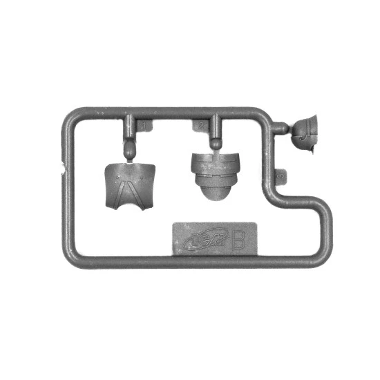 ICM 35722 - 1/35 WWI German Infantry in armor, scale plastic model kit