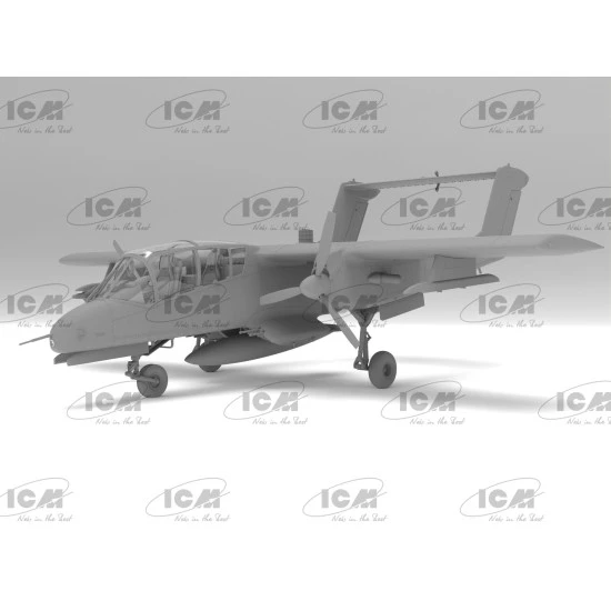 ICM 48302 - 1/48 Desert Storm. US aircraft OV-10A and OV-10D+, 1991, scale model