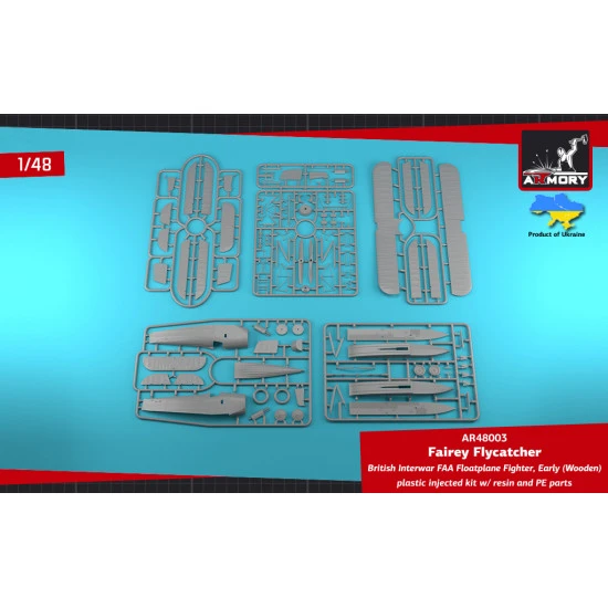 Armory AR-48003 - 1/48 Fairey Flycatcher British Interwar FAA Floatplane Fighter Armory AR-48003 - 1/48 Fairey Flycatcher British Interwar FAA Floatplane Fighter