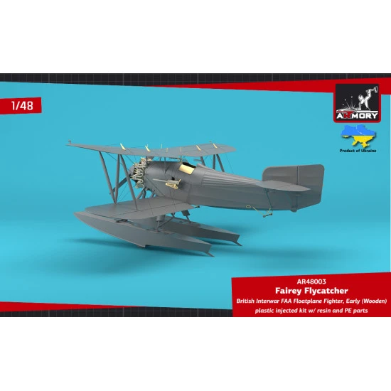 Armory AR-48003 - 1/48 Fairey Flycatcher British Interwar FAA Floatplane Fighter Armory AR-48003 - 1/48 Fairey Flycatcher British Interwar FAA Floatplane Fighter