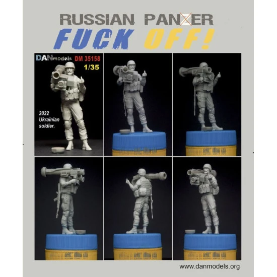 Dan Models 35158 - 1/35 Russian panzer. Ukraine 2022 Dan Models 35158 - 1/35 Russian panzer. Ukraine 2022