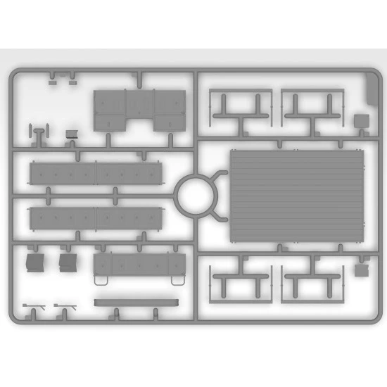 ICM 35135 - 1/35 Unimog S 404 German military vehicle, scale model