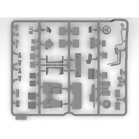 ICM 35135 - 1/35 Unimog S 404 German military vehicle, scale model