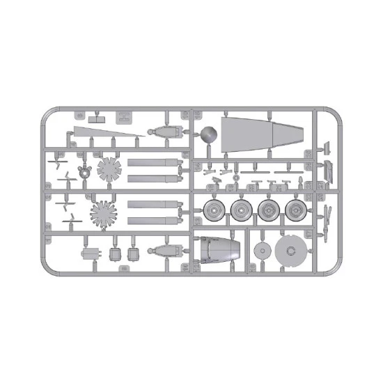 Roden 063 - 1/72 - North American AJ-1 Savage, scale plastic model kit
