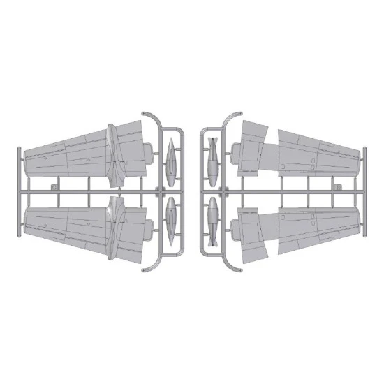 Roden 063 - 1/72 - North American AJ-1 Savage, scale plastic model kit
