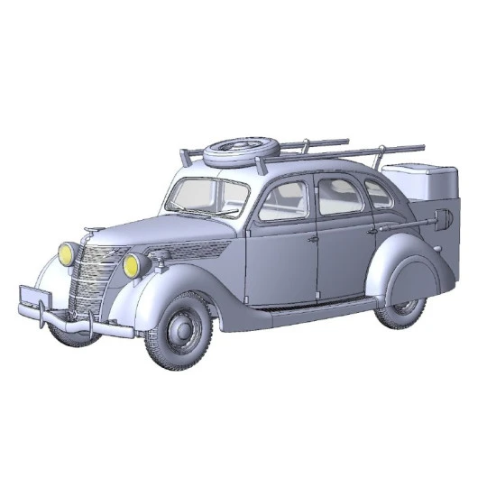 Roden 818 - 1/35 - Ford V8-G81A Funkwagen, scale plastic model kit