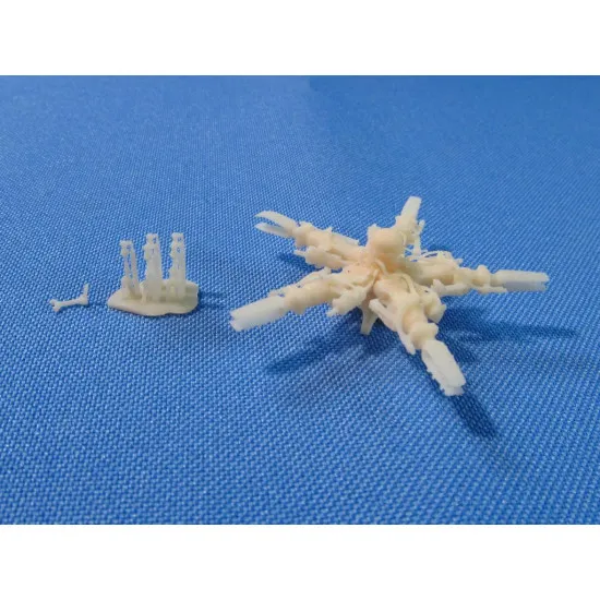 Metallic Details MDR7256 - 1/72 Mi-24. Main rotor, scale model, 3D-printed parts