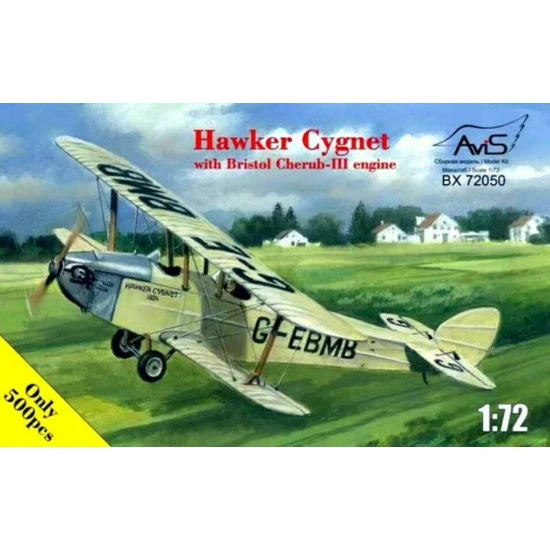 AVIS 72050 1/72 Hawker Cygnet competition aircraft powered by Bristol Cherub III